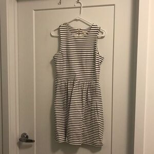 JCrew rare striped dress!